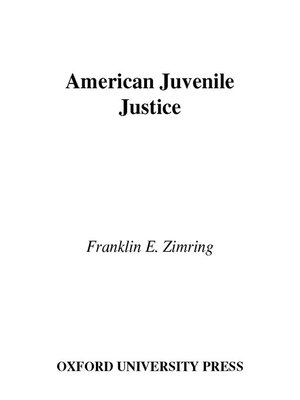 cover image of American Juvenile Justice